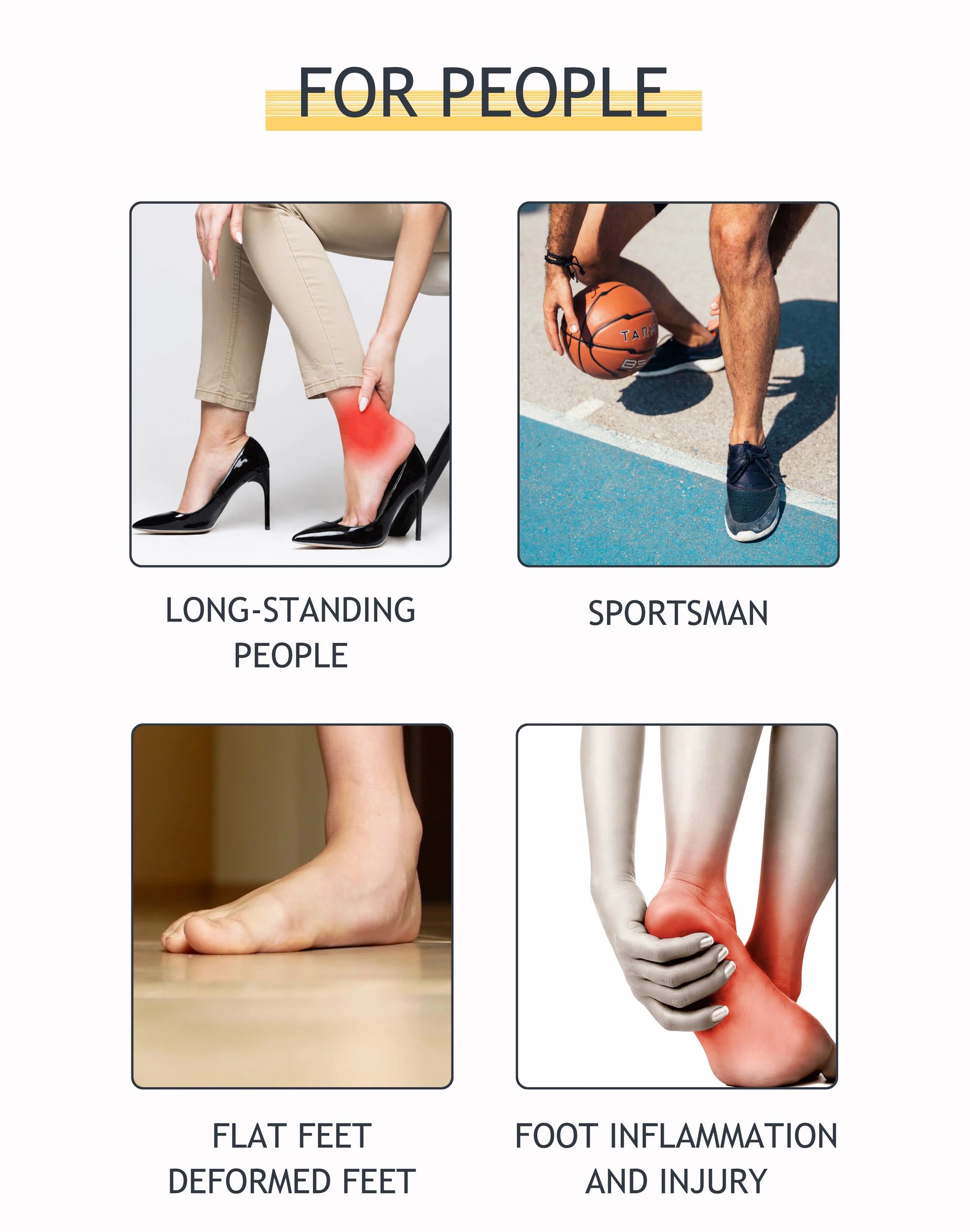 Fasciitis Orthopedic Insoles