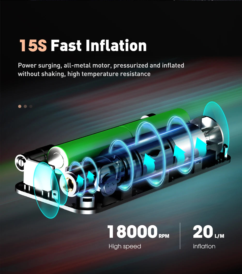 Rechargeable Tire Air Pump