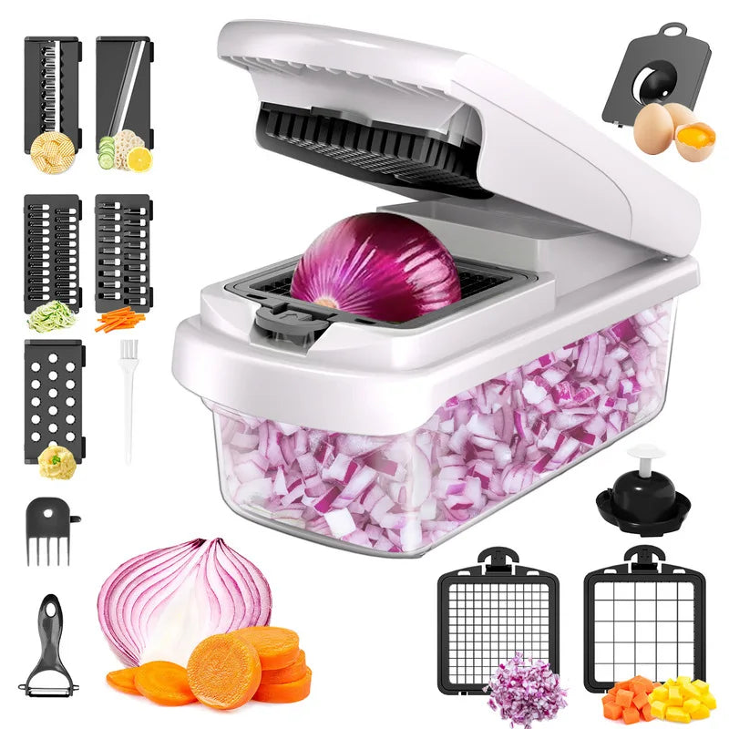 14/15-in-1 Multifunctional Vegetable Chopper