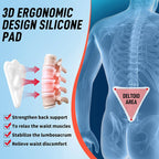 Breathable Back Brace & Lumbar Pad