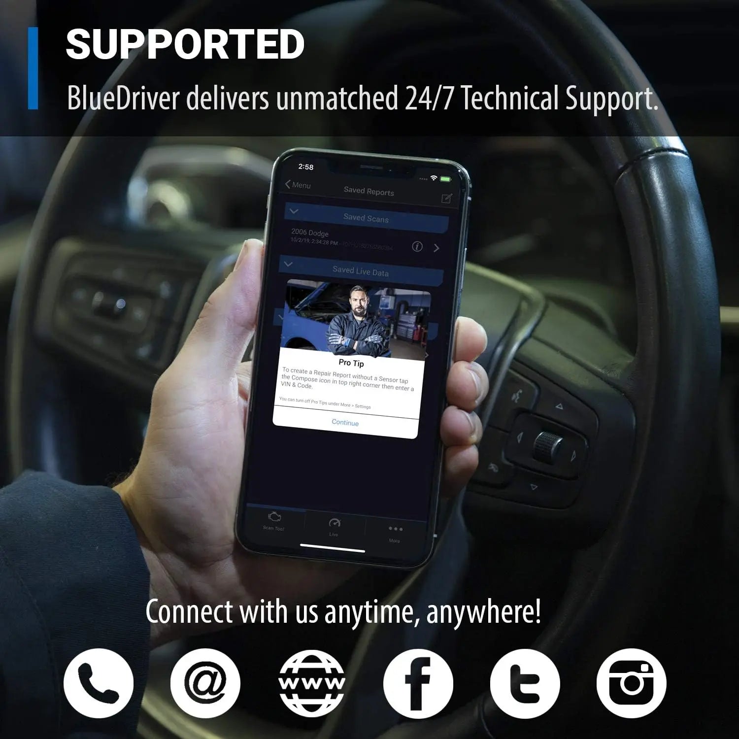 Bluetooth OBDII Scan Tool