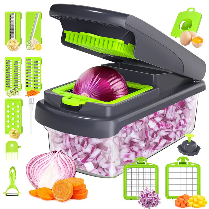 14/15-in-1 Multifunctional Vegetable Chopper