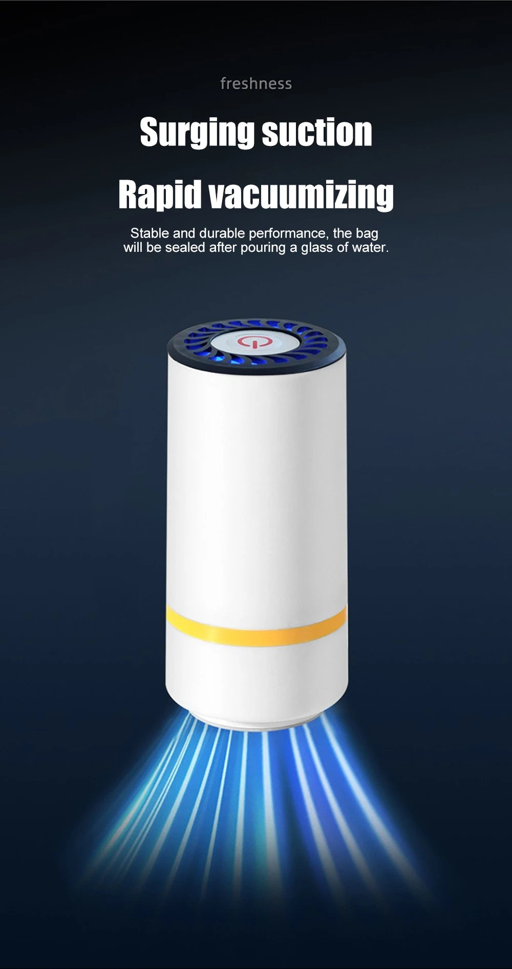 USB Rechargeable Food Vacuum Pump