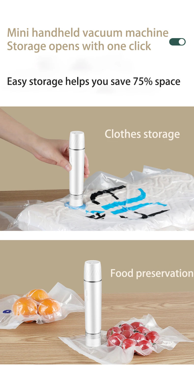 Mini Handheld Vacuum Sealer