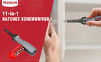 11-in-1 Ratchet Screwdriver Set