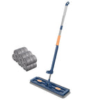 Flat Squeeze Mop with Folding Bucket