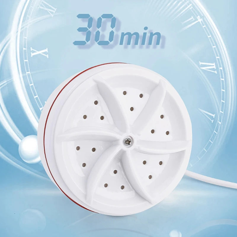 Mini Ultrasonic Turbo Washer