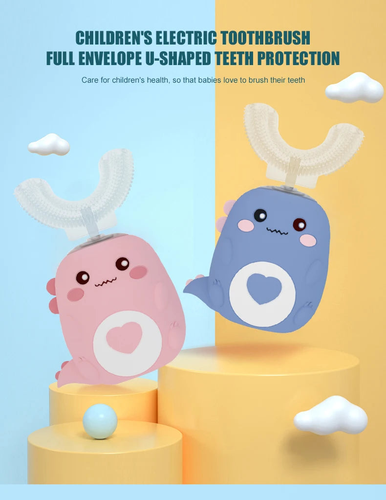 Children U-shaped Electric Toothbrush