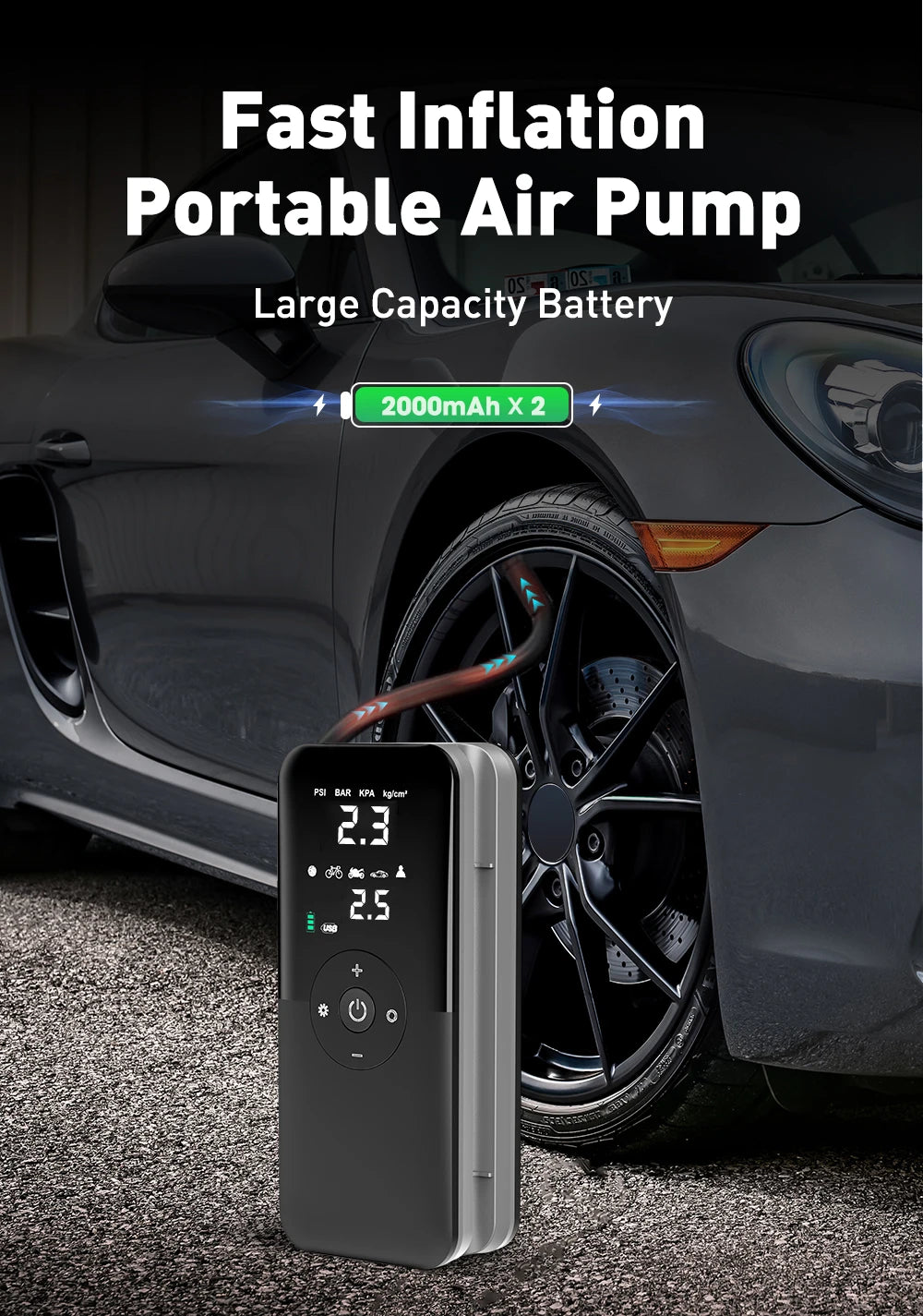 Rechargeable Tire Air Pump
