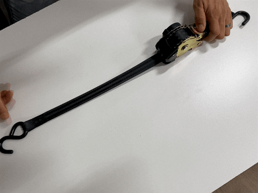 Retractable Auto Ratchet Strap
